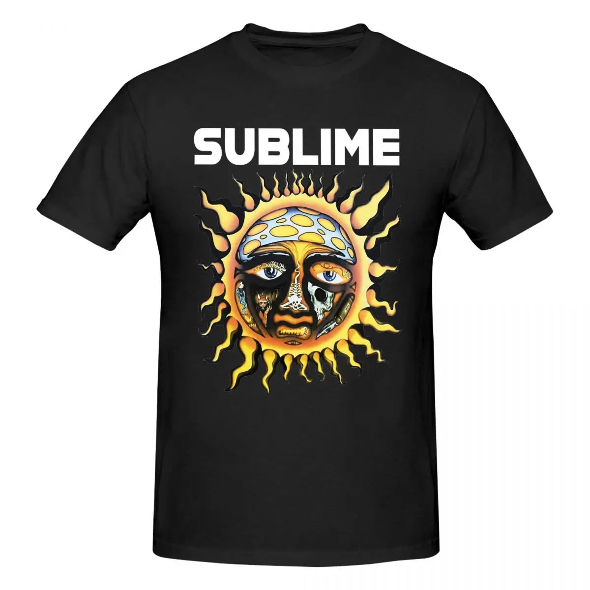 Adult T-shirt Sublime Band New Sun Concert Album 24 Retro Vintage Home