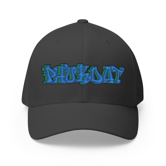 Phuk Dat OG Logo Embroidered Fitted FlexFit Dad Cap
