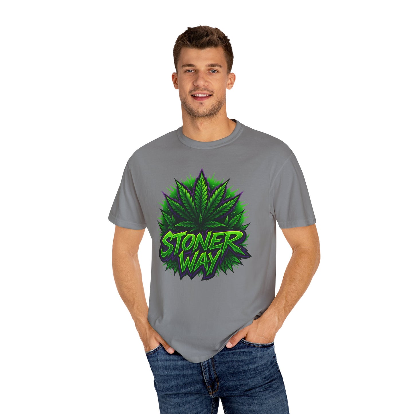 Weed Burst Stoner Way T-Shirt
