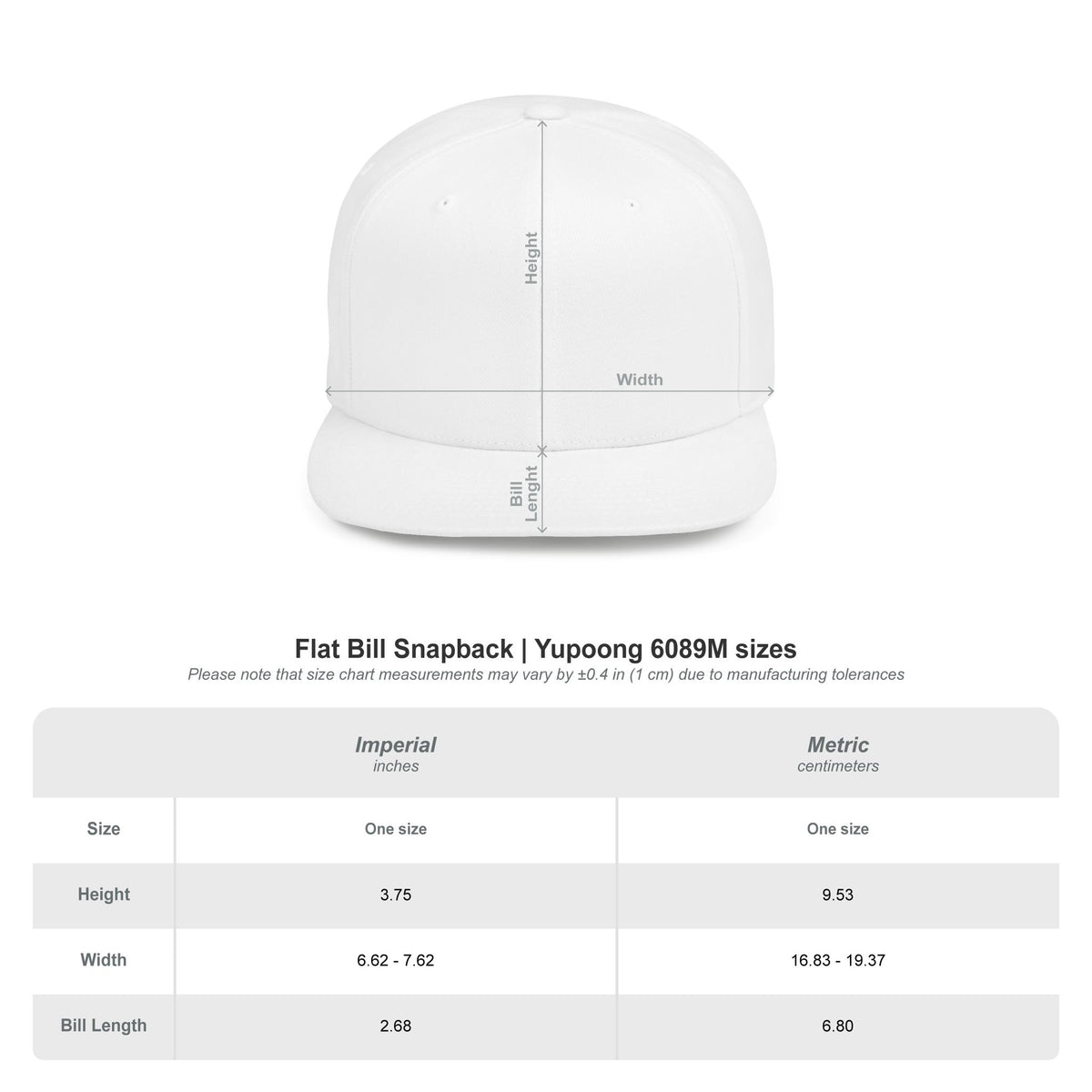 Stoner Way Embroidered Flat Bill Snapback Hat
