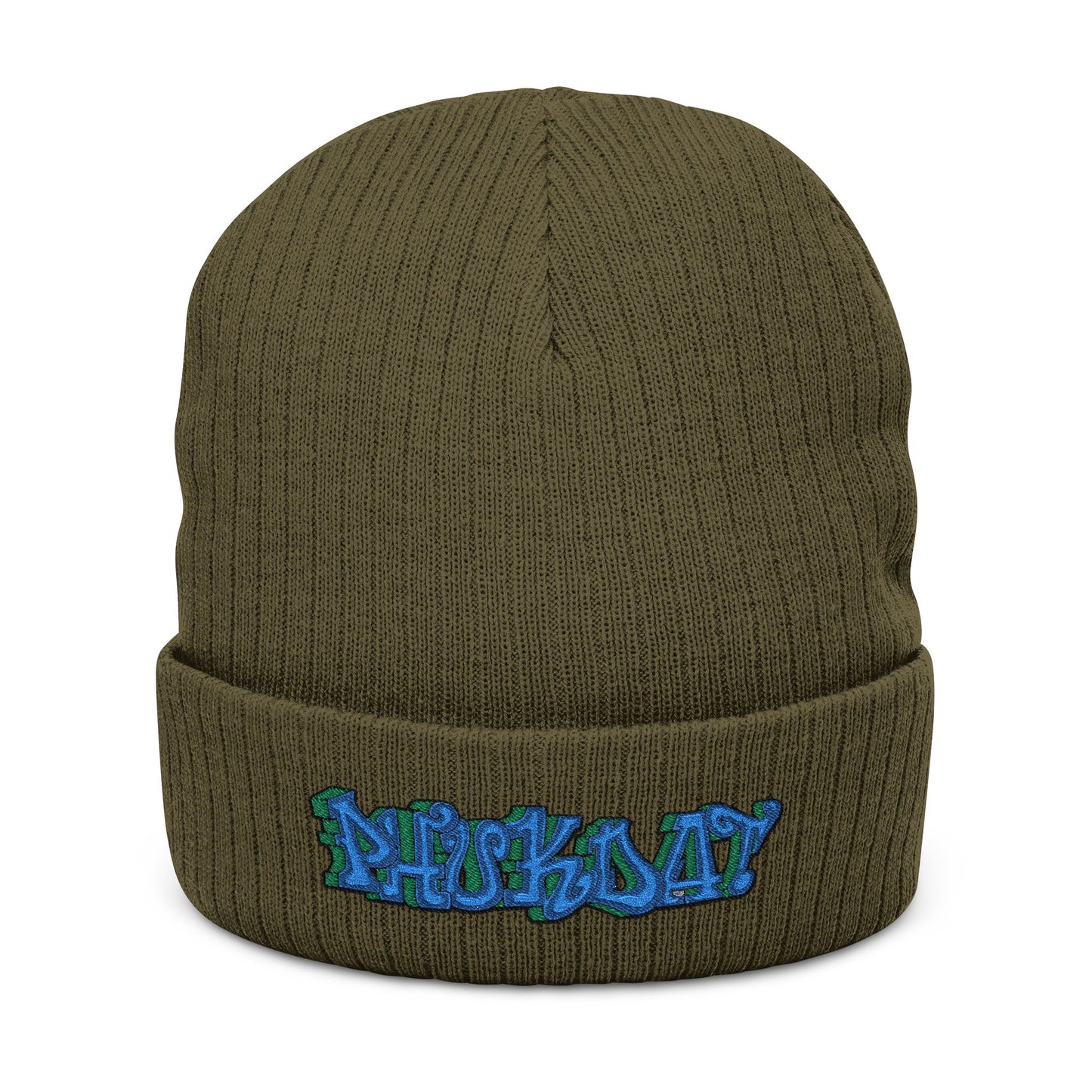 Phuk Dat OG Ribbed Knit Beanie