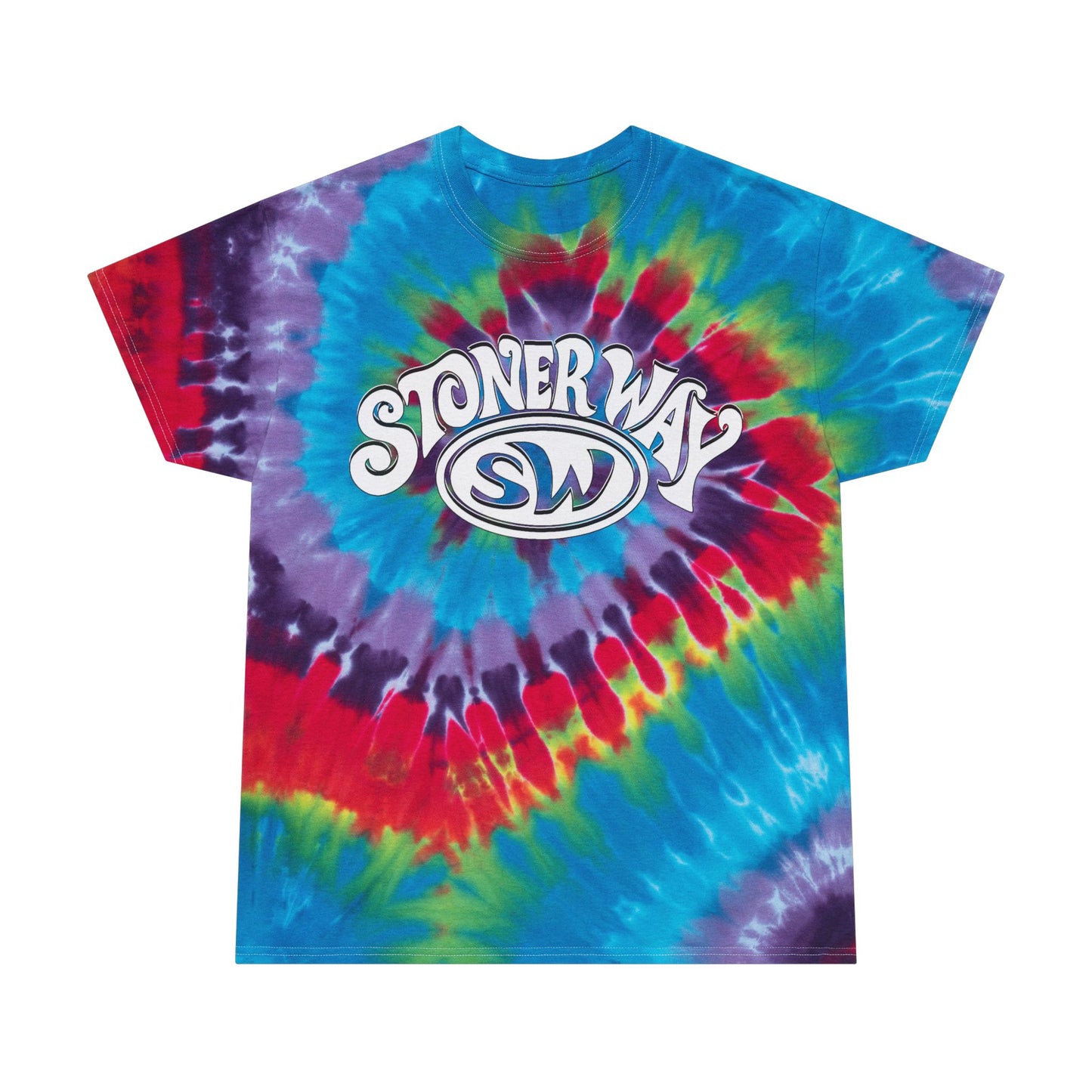 Stoner Way T-Shirt - Festival Tie-Dye