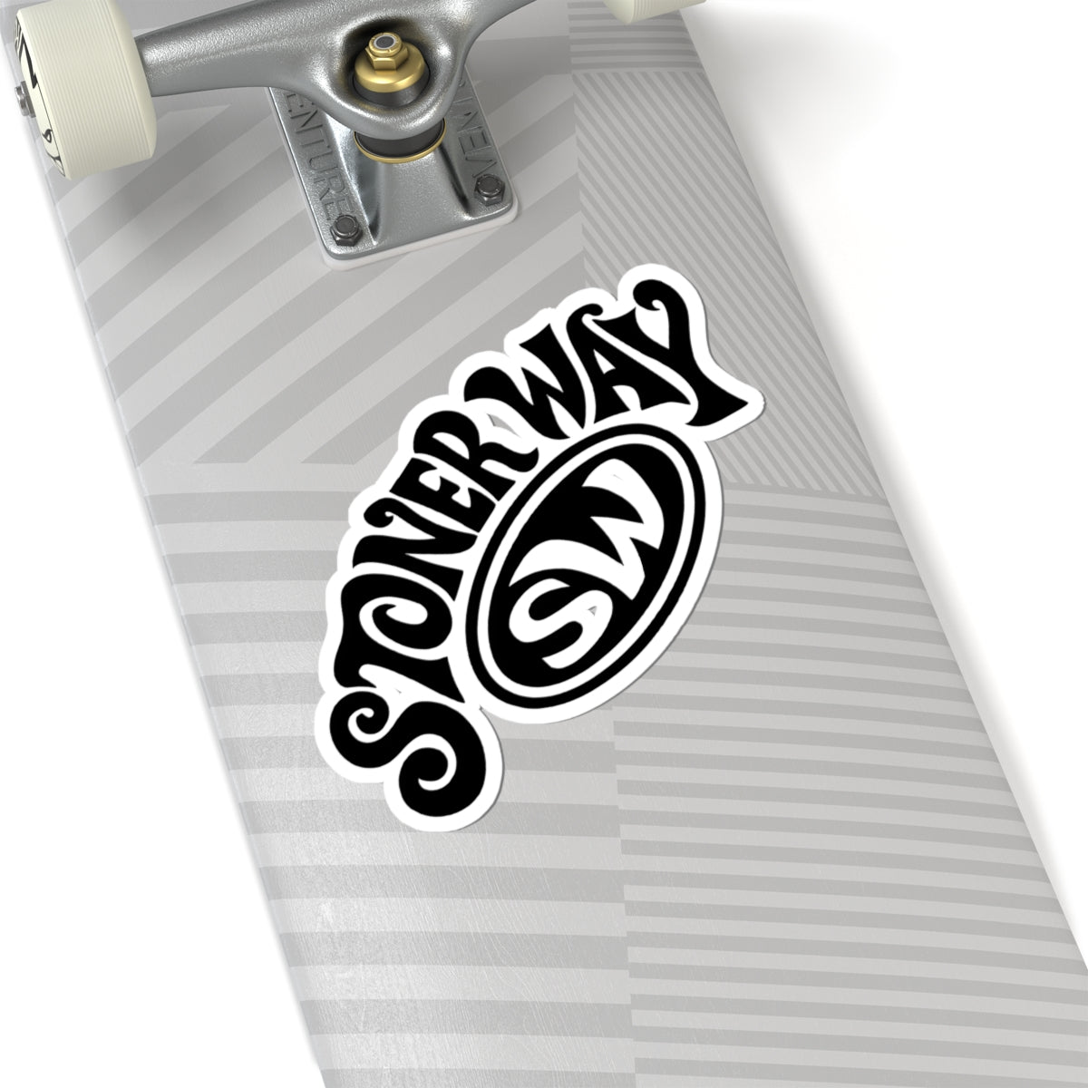 Stoner Way Kiss-Cut Stickers - Fun, Funky, Waterproof Decals for Laptops, Hydro Flasks, Cars, Skateboards, and More