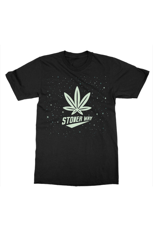 Stoner Way "Space" gildan mens t shirt