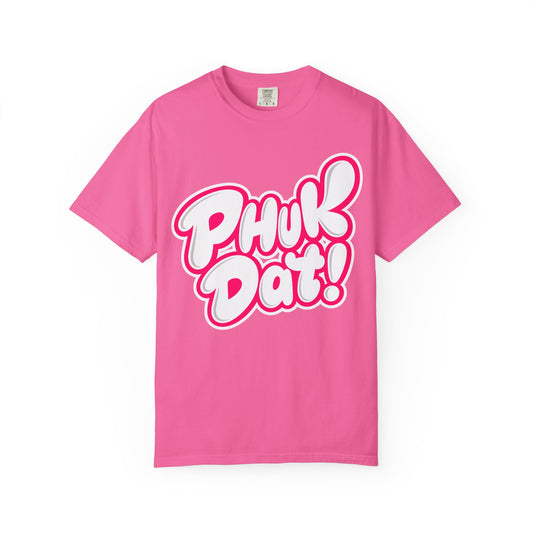 Phuk Dat Bubble Text T-Shirt