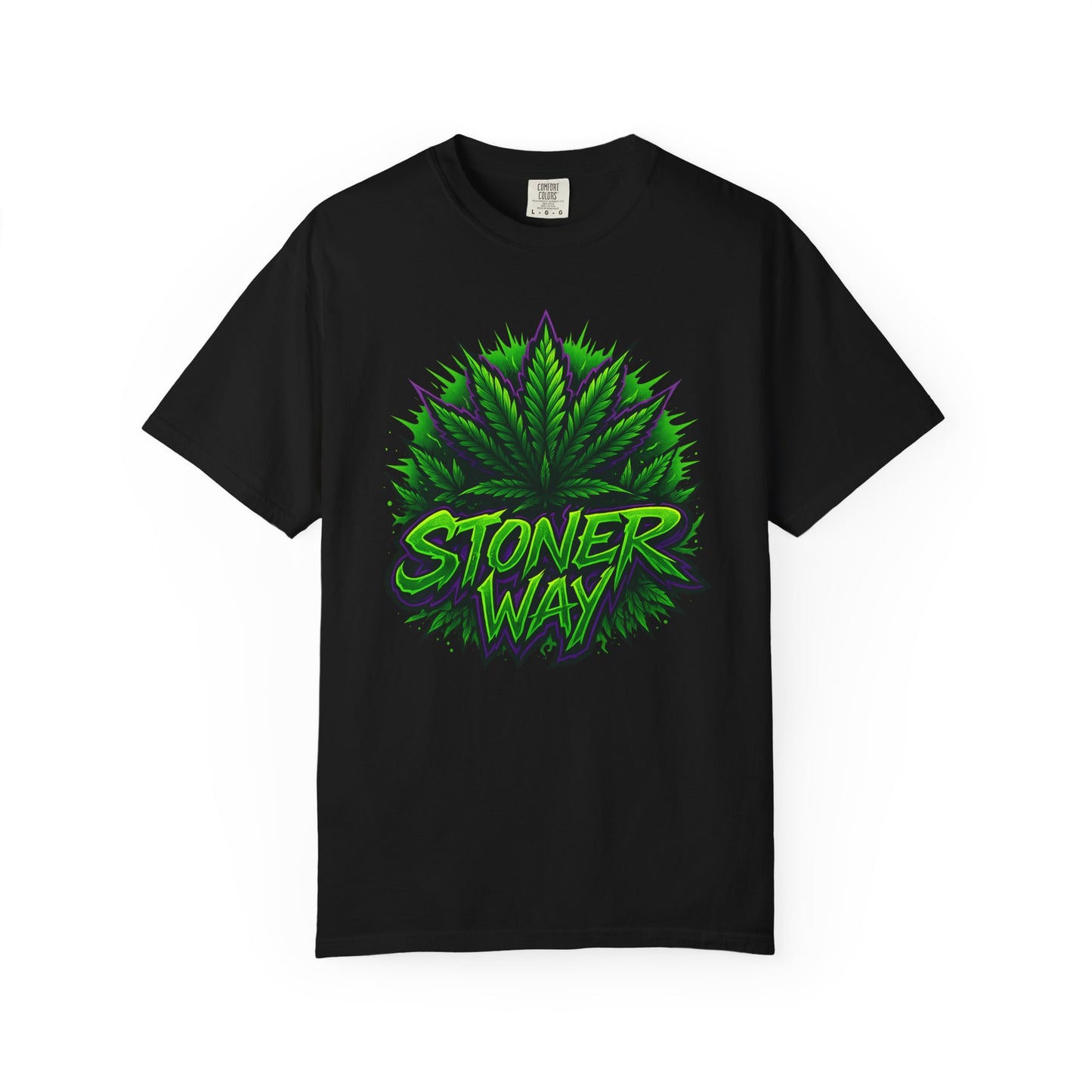 Weed Burst Stoner Way T-Shirt