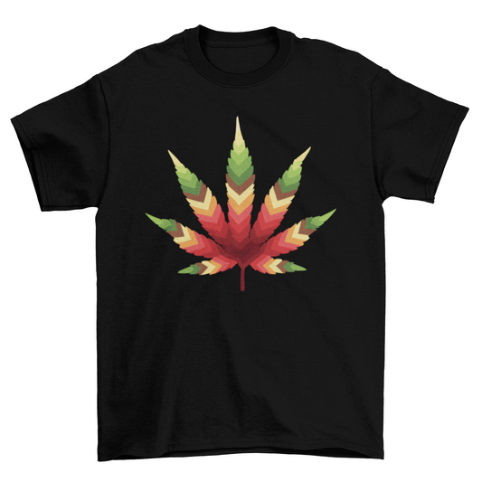 Cannabis leaf t-shirt