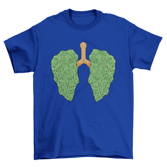 Cannabis lungs t-shirt